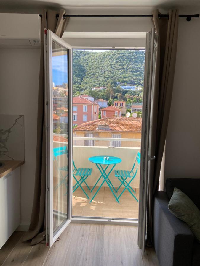 Ajaccio Magnifique T2 Neuf 40M2 Avec Balcon Au Trottel 4 Couchages Wifi Clim Parking Plage A Pieds 100M Экстерьер фото